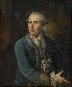 Christopher Hieronymus Johansen Portrait of governor, baron Carl Sparre